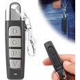 thumbnail image 1 of 433MHZ Copy Remote Control Auto 4 Channe Code Garage Gate Door Opener Remote Control Duplicator Cloning Code Car Key，Gray, 1 of 6