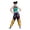 Kids, variant on Halloween Popular Singers Idol Cosplay Costume, Stage Role Play Fashion Dress Outfit, Includes Top and Pants, Cosplay Dress Up Suit for Birthday and Halloween Party, 100(2-3 Years)