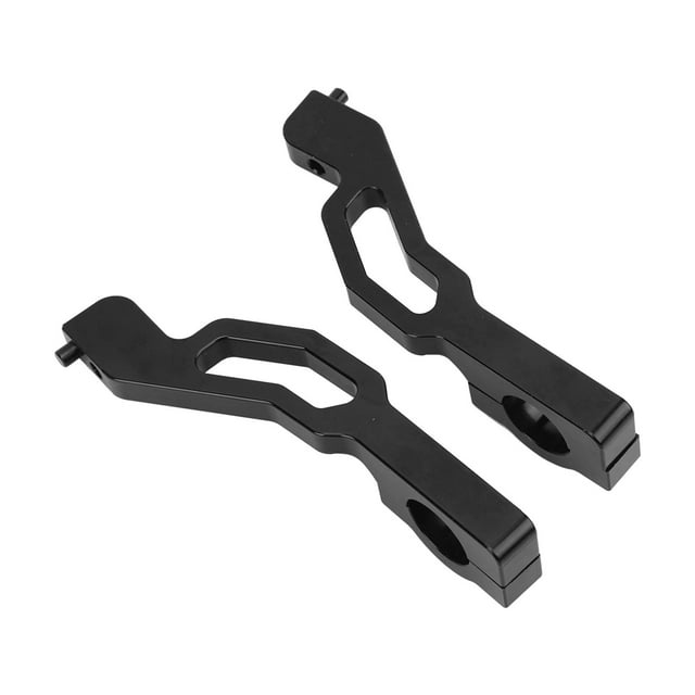 Support de Garde-Mains Sentinel, Kit de Montage de Garde-Mains Haute Résistance en Aluminium Résistant à l'Usure Pratique pour ATV Noir, Argent