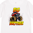 thumbnail image 4 of Inktastic Big Brother Monster Truck Boys Long Sleeve Toddler T-Shirt, 4 of 5