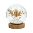 thumbnail image 5 of Mainstays Artificial Bunny Tail Cloche on Wooden Base, 6.5", 5 of 7