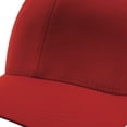 thumbnail image 3 of Yupoong Mens Flexfit Fitted Baseball Cap (Pack of 2), 3 of 4