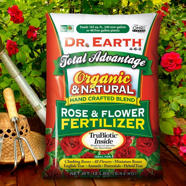 Dr. Earth Organic & Natural Total Advantage Rose & Flower Plant Food, 4