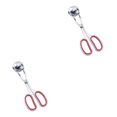 thumbnail image 4 of Injueey Clip de albóndigas rellenas de acero inoxidable avanzado para cocinar fácil y conveniente fabricante de albóndigas antiadherente circulo rojo S 2piezas, 4 of 6