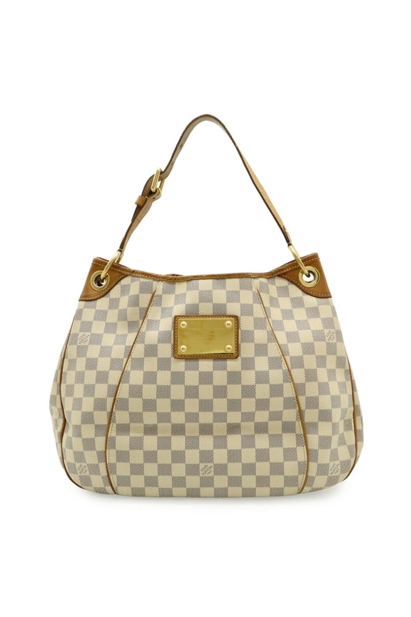 Pre-Owned LOUIS VUITTON Damier Azur Galliera PM Shoulder Bag/Shoulder Tote N55215