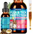 thumbnail image 1 of Gotas naturales Woyamay para pulgas y garrapatas, piel y pelaje, 60 ml, 1 of 9