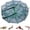 C, variant on Foldable Fishing Trap Net with Holes, Portable Nylon Crab Crawfish Trap for Freshwater Saltwater, Collapsible Fishing Bait Trap Kit for Fish Shrimp Lobster, Easy Setup Fishing Accessories