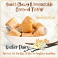 thumbnail image 3 of Vanilla Caramel Squares Taffy Candy by Its Delish, 2 Lbs Bulk  Handcrafted Soft Caramel Candy Chews Individually Wrapped  Delicious Chewy Snack Treat for Home or Office Parties  Kosher Dairy, 3 of 7