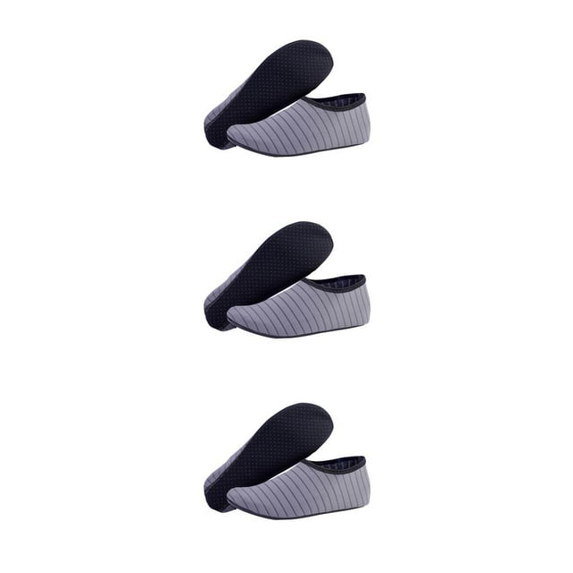 Zapatos de Playa Antideslizantes Soidarity Secado Rápido Calcetines Descalzos Adultos Gris M