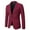 Red, variant on ZVNAΖH Mens Corduroy Suit Blazer Jacket Sport Coat Slim Fit One Button Suit Jacket