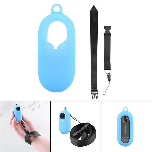 Funda protectora de silicona suave Funda protectora antirrayas antivibración para la cámara Protege eficazmente el cuerpo de la cámara o Cubierta azul del cuerpo CUTICAT Cubierta protectora