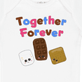 thumbnail image 4 of Inktastic Together Forever- S'mores Boys or Girls Baby Bodysuit, 4 of 5