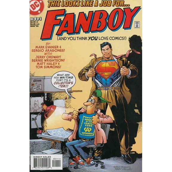 Fanboy #1 VF ; DC Comic Book
