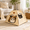 Beige M, variant on Pet Tent Cats Dog Bed Portable Folding Cat Shelter Tent Insect Proof Ventilated Breathable Mesh Pet Nest Detachable Cleanable for Cat Puppy Pets Use 15.75×15.75x14.96in Beige M