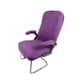 thumbnail image 3 of Funda para silla de ordenador Zulema funda para sillas de oficina Violeta, 3 of 8