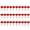 A, variant on Ruanlalo Flannel Chinese New Year Lantern Mini Red Lucky Hanging Lanterns with Tassel for Spring Festival Party Wedding Supplies