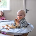 thumbnail image 4 of Mantel individual para comer solo para niños, cojín de asiento que no se ensucia, bandeja para silla de comedor para bebés, funda para babero a prueba de fugas, 4 of 5