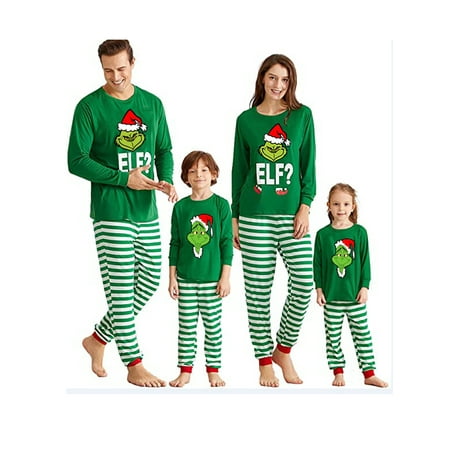

Diconna Family Christmas Pjs Matching Sets Baby Christmas Matching Jammies Sleepwear Nightwear Xmas Sets for Adults Kids