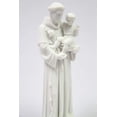 thumbnail image 6 of 6" Saint St Anthony De Padua White Statue Sculpture Vittoria Collection Made in Italy, 6 of 8