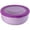 Purple, variant on Travel Snack Prep Bowl, SomWiBe Plastic Mixing Bowl for Office Lunch, Party Serving and Quick Kitchen Use