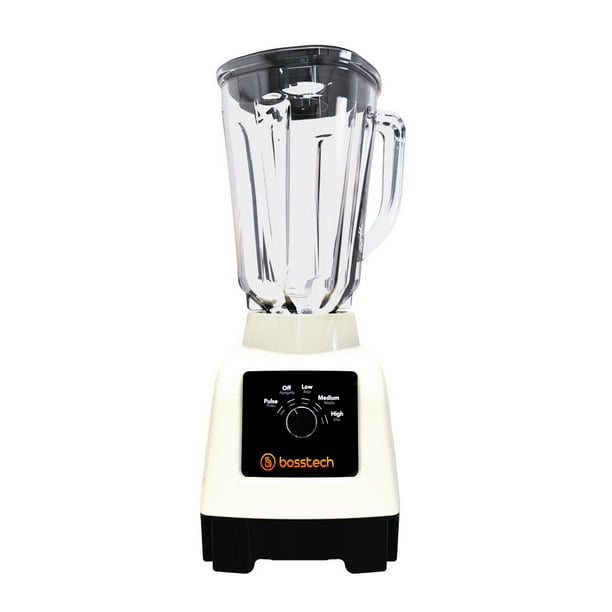 Licuadora 750W Vidrio 2L Perilla 3Vel Bosstech B3 Beige