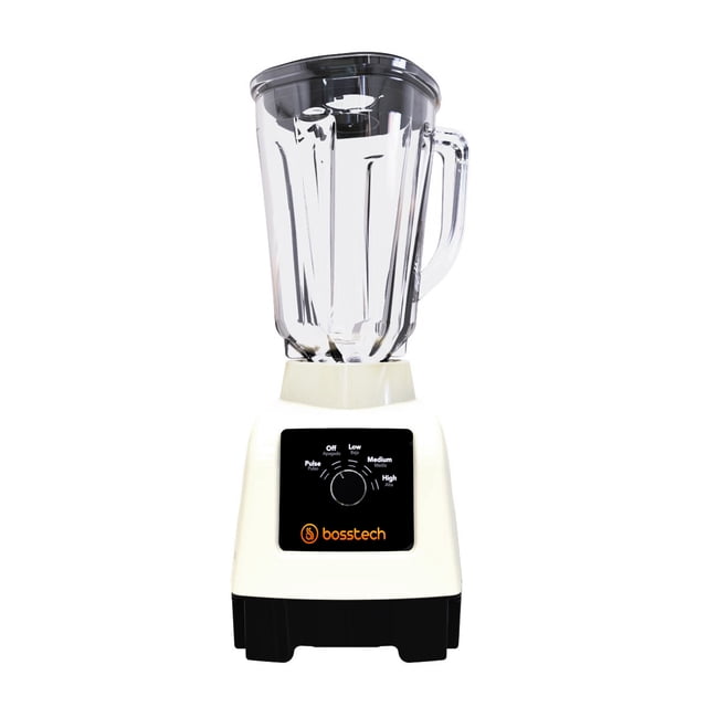 Licuadora 750W Vidrio 2L Perilla 3Vel Bosstech B3 Beige