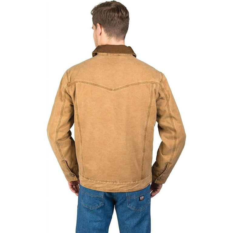 Walls Men s Ranch Amarillo Duck Cotton Twill Jacket Washed Pecan 2X