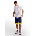 thumbnail image 6 of AND1 Men's and Big Men's All Court Colorblock Short, 11" inseam, up to Size 5XL, 6 of 6