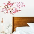 thumbnail image 6 of WEISIPU Pink Cherry Blossom Tree Flower Wall Stickers, 6 of 7