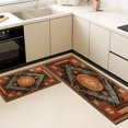 thumbnail image 5 of Kitchen Rugs Sets of 3 Non Slip Washable Kitchen Mats for Floor, Waterproof Kitchen Runner Rug, Floor Mat Carpet for Entryway, Laundry, Sink, Hallway, Bathroom, 5 of 12