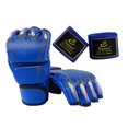 thumbnail image 4 of yotijar Half Finger Boxing Gloves MMA Gloves for Grappling Karate Fighting Muay, 4 of 8