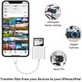 thumbnail image 6 of FMSHPON Lightning Memory Card Reader for SD Cards, 6 of 8