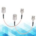 thumbnail image 1 of Línea de puente macho Ticfox conjunto de cable coaxial 2 piezas BNC M hembra a BNC macho, 1 of 9