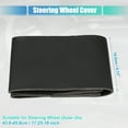 thumbnail image 4 of Unique Bargains Car Steering Wheel Cover Stitch with Needle and Thread Universal Fit 17.25-18 Inch 43.8-45.8cm Diameter, 4 of 8