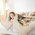thumbnail image 3 of Erosebridal Vintage Bunnies Twin Comforter Sets for Kids, Happy Easter Rabbit Egg Bedding Set, Gray Reversible, 2pcs, 3 of 6