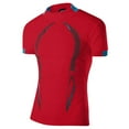 thumbnail image 4 of Men's Compression Shirt Short Sleeve Athletic Compression Tops Cool Dry Undershirts Baselayer Gym Workout T Shirt, 4 of 4