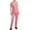 Pink, variant on Fgvctg Black Scrubs Sets for Women Plus Size Jogger Scrubs Petite V-Neck Yoga Scrub Pants and Tops Medical Scrub Sets Nursing Top Clothing Set for Women Hot Pink L