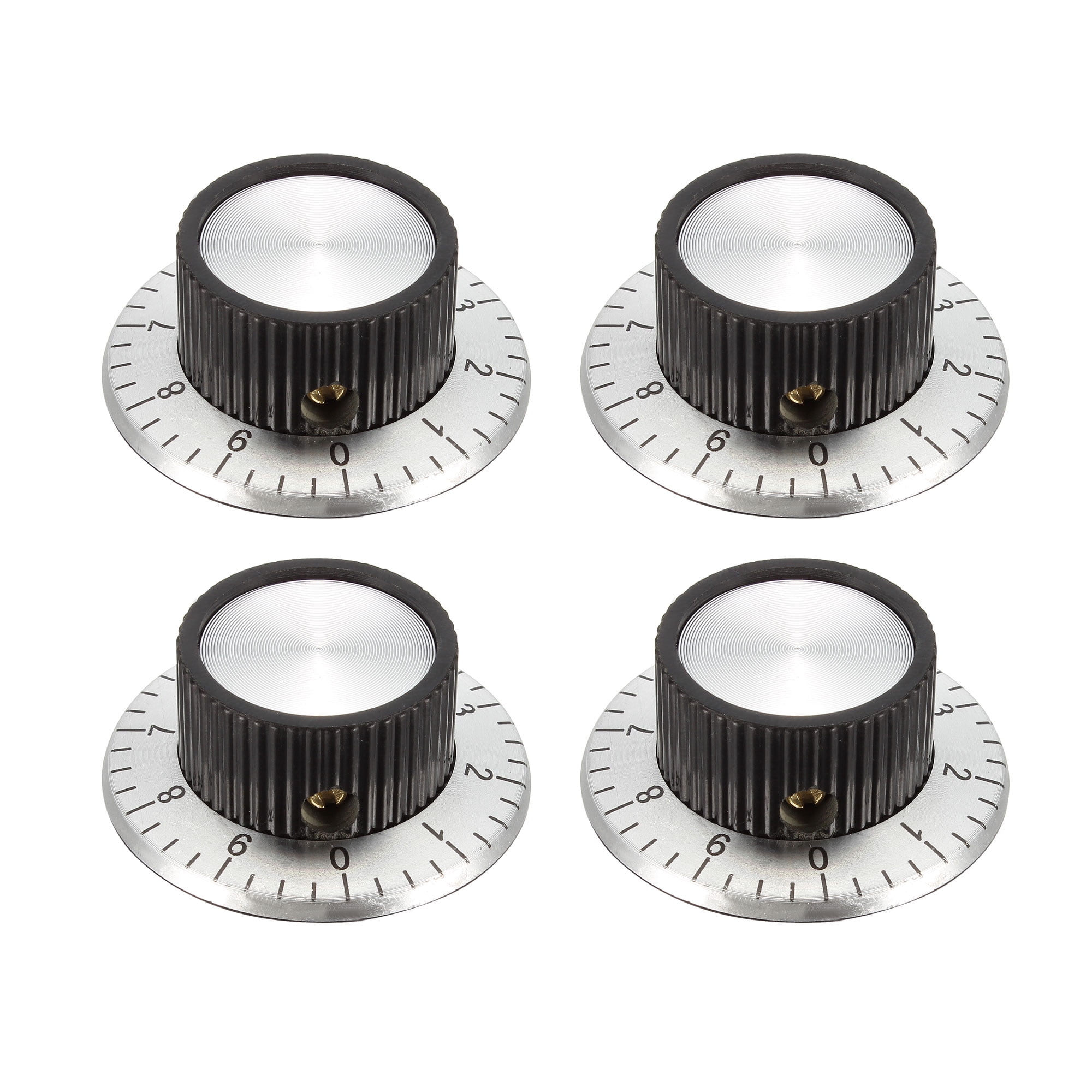 4 Pcs Speaker Control Knob Power Amplifier Knob 36x15mm Digital Knob