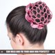 thumbnail image 3 of 5 piezas de redecillas elásticas para el pelo de niña, redecillas para bailarinas, moños para sujetar el pelo., 3 of 6