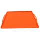 thumbnail image 3 of Protector para cocinar al aire libre, 17 pulgadas con mango naranja, silicona duradera para un uso seguro en la plancha, tapete antiadherente para parrilla de barbacoa, 3 of 8