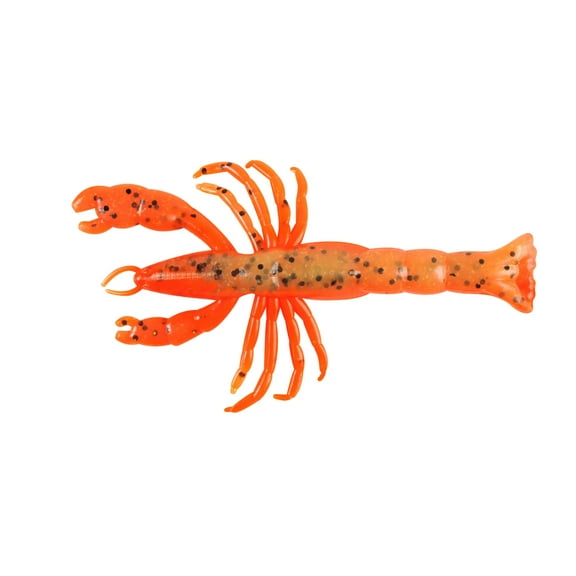 Gulp! Ghost Belly Shrimp Soft Bait 3inch Length, Orange Belly Shrimp, Per 7 1189205