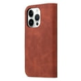 thumbnail image 3 of Allytech iPhoen 15 Wallet Case, Flip Cover PU Leather Cards Holder Slots Kickstand Bumper Shock Absorption Anti-Scratch Wallet Phone Case Cover for Apple iPhone 15 Pro Max - Brown, 3 of 11