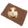 thumbnail image 2 of Prettyui-Mini Animal Blanket Mat Hamster Bunny Kitten House Pad Quilt Fleece Nest Cover, 2 of 3