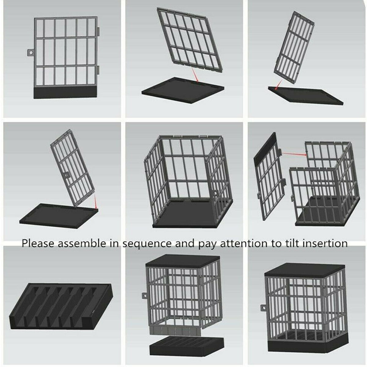 Zummy Phone Jail Look Up with Timer Function Phone Jail Cage Fun Novelty