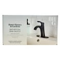 thumbnail image 6 of Better Homes & Gardens Simple Flair Single Hole Bathroom Faucet in Matte Black, 6 of 12