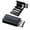 black, variant on Xeie Thuk Men's anti-theft brush anti-degaussing carbon fiber RFID aluminum alloy card bag bank