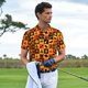 thumbnail image 3 of Fotbe Halloween Camiseta Polo de Golf para Hombre con Estampado – Camisa Deportiva Transpirable con Cuello Abotonado-Small, 3 of 6