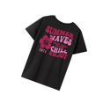 thumbnail image 3 of Camiseta para mujer de verano, suave, cómoda y moderna, con cuello redondo para uso diario M, 3 of 7