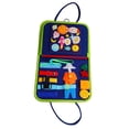 thumbnail image 1 of Tablero de fieltro para aprender a vestirse, tablero de habilidades para vestirse, tablero de aprendizaje preescolar para vestirse, tablero de educación temprana, acabado de lujo, 1 of 14