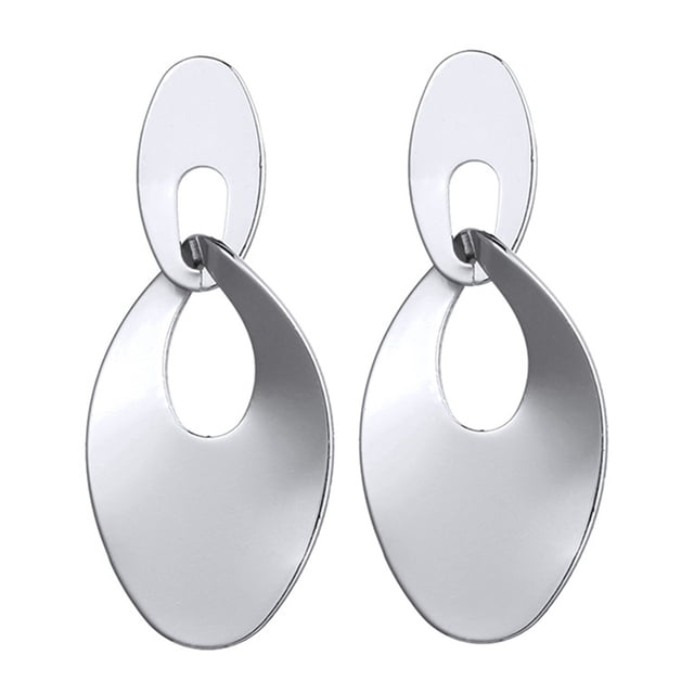 Boucles d'Oreilles Pendentif Métal Décoratif Boucles d'Oreilles Dangle pour les Femmes
